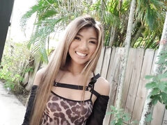 Asiatisch, Blondine, Blasen, Lecken, Masturbation, Pov, Muschi, Entkleiden