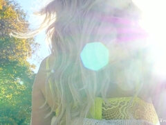 お尻, ビーチ, ブロンド, カワイイ, アウトドア, ソフトコア, 一人, オッパイの