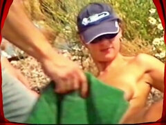 Buxom Saskia And Stefanie Topless By The Lake - Spy cams