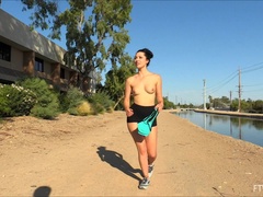 Nærbilde, Dansing, Ekstrem, Offentlig, Alene