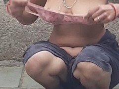 18, Bad, Bikini, Inder, Utendørs, Offentlig, Fitte