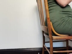 POV: Horny Pregnant MILF Secretary Gets Foot Massage & More - Grey Desire