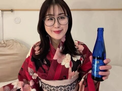 아시안, 오랄섹스, 딜도, 여자, 핸드잡, 일본인, 오르가슴, 혼자