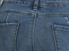 Amateur, Gros cul, Jeans, Solo, String