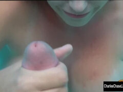 큰 가슴, 오랄섹스, 흑갈색 머리, 핸드잡, Hd, 밀프, 풀, 셀카