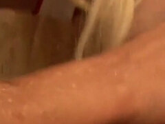 Blonde nurse - Anal orgasm