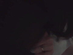 18 jaar, Aziatisch, Grote mammen, Pijpbeurt, Bruinharig, Auto, Japaans, Tiener