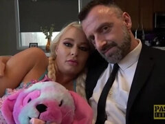 Американки, Анальный секс, Большие сиськи, Папочка, Глубокая глотка, Европейки, Порка, Втроем