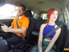 Instructor Fucks Frustrated Redhead Cutie