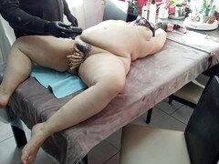 Amatoriale, Bondage sadomaso, Dominazione, Francese, Umiliazione, Maschera, Schiavo, Troia