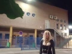 Amatoriale, Bionda, Matura, All'aperto, Solo