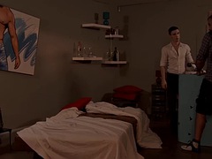 Anal, Stor kuk, Avsugning, Sperma shot, Homosexuell, Muskel