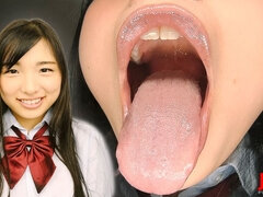 POV Video: Virtual Tongue Kissing with Suzu Shiratori!