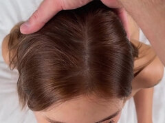 She Gives Me Blowjob so I Don't Cool Down. While Camera Cools Down. Skye Young X Leo Dee