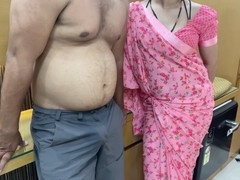 바람핀, 집에서 만든, 인도인, 나이든, 조그마한, 보지, 계모, 스타킹