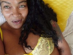Gros cul, Éjaculation interne, Tir de sperme, Noir ébène, Chatte, Tatouage
