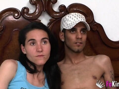 Amatør, Brunette, Par, Hanrej, Europærer, Hd, Mand, Spansk