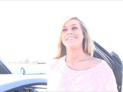 ドレス, ヒール, 公共, 一人, スカートのぞき