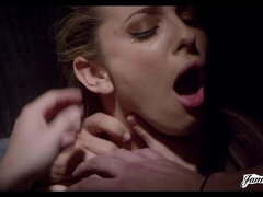 アナル, デカ尻, デカチン, ブロンド, フェラチオ, バック, ティーン, オッパイの