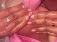 18, Amatorka, Indyjski, Naturalne cycki, Sutki, Prysznic, Solo, Nastolatki