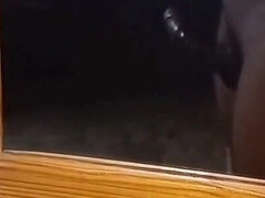 Afrikai, Hatalmas hátsó, Monumentális dákó, Fekete, Ondó fröcskölés, Házi készítésű, Maszti, Egyedül