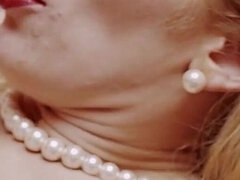 큰 엉덩이, 큰 가슴, 금발의, 오랄섹스, 흑갈색 머리, 그룹, 보지, 스타킹