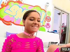 True Anal a narrow fit for Zoe Bloom