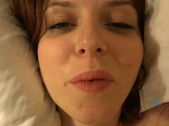 Amatör, Avsugning, Creampie, Klänning, Flickvän, Trosor, Pov