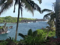 Любители, Брюнетки, Подружка, Мастурбация, Оргазм, На природе, Бритые, Подглядывание