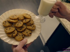 Blondine, Pik sutte, Pik, Lingerie, Naturlig, Orgasme, Trusser, Barberet