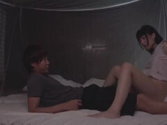 Young Petite Japanese Niece & Step Sister Fuck Uncle`s Family