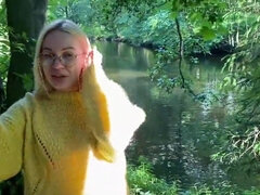 Amateur, Rubia, Mamada, Pajear, Casero, Al aire libre, Estrella porno, Pov