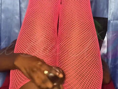 Africké, Amatéři, Černé, Dildo, Ženský, Masturbace, Pička, Sólo