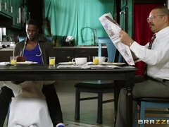 Rumpe, Kukk suging, Pikk, Ansiktssperm, Raseblandet, Rødtopp, Stemor, Kone