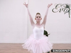 Ballerina Athena Rayne Distracted by Dick