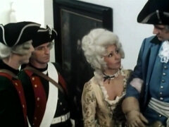 Caterine the Great (1983) Scene 1. Sandra Nova. Vintage orgy porn.