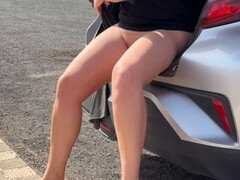 Amador amadora, Exibicionismo, Calcinha, Público