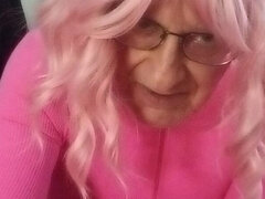 Pink Patti Shows off Her New Thrusting/vibrating Dildo.