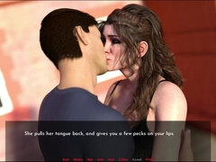 The Romantic Kiss & Embrassement in Public with Evelyn