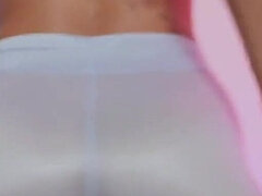 Leie, Arsch, Grosser arsch, Schwarz, Schmuddelige sprache, Domination, Weibliche domination, Solo