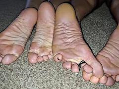 Amateur, Gode, Pieds, Fétiche, Fétiche des pieds, Poilue