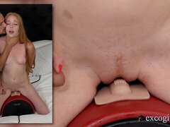 Sucer une bite, En levrette, Masturbation, Seins naturels, Maigrichonne, Adolescente, Nénés, Jouets