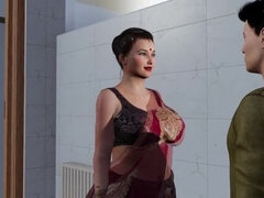 Badeværelse, Stor røv, Pik sutte, Fanget, Indier, Fisse, Hård sex, Forført