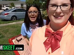 Sucer une bite, Collège université, Queue, Hd, Léchez, Rasée, Étudiant, Nénés