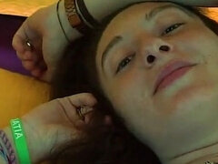 18, フェラチオ, 茶髪の, ヨーロピアン, 指いじり, イタリア人, ハメ撮り, ティーン