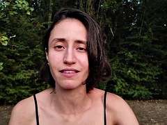 Amateur, Alemán, Masturbación, Al aire libre