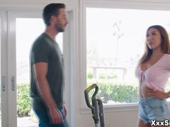 デカチン, 茶髪の, イマラチオ, バック, 手コキする, ハードコア, なめる, オッパイの