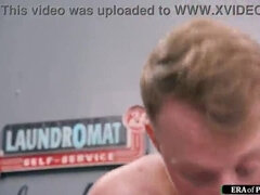 Hot Milf Gangbang in Laundry Room