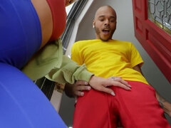 Bundão, Negroa, Pau, Hardcore, Interracial, Mãe gostosa