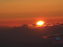 Enthousiasteling, Aziatisch, Vriendin, Klein, Gezichtspunt, Geschoren, Roken, Bekijker